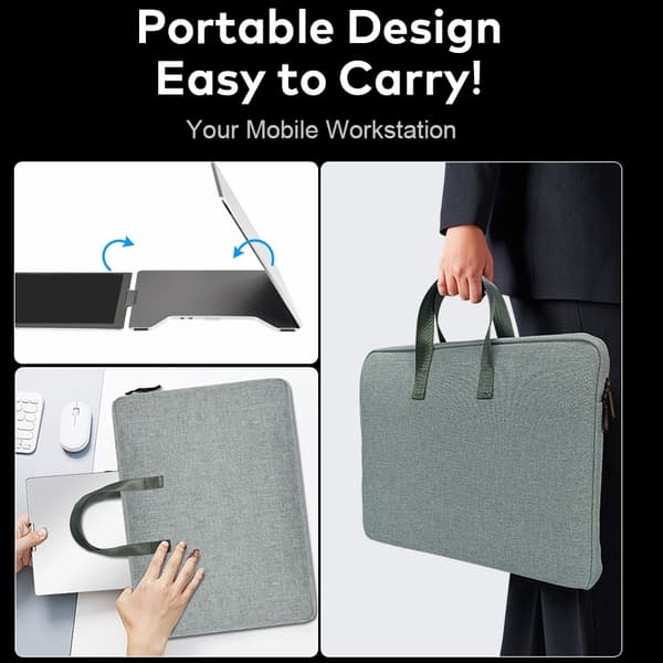 Tri-Screen  S688 portable monitor 14"