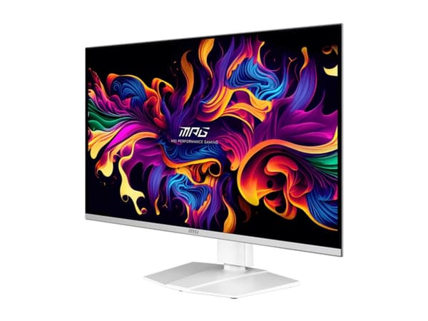 MSI MPG 321URXWDE QD-OLED, spillskjerm - (80 cm (31,5 tommer) UltraHD/4K, QD-OLED, Adaptive-Sync, USB-C, 240Hz panel) hvit [Energiklasse G] (9S6-3DD2 Hvit