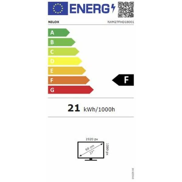 Skærm Nilox NXM27FHD18001 27"
