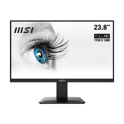 MSI PRO MP2412 - LED-skärm - Full HD (1080p) - 24" Svart