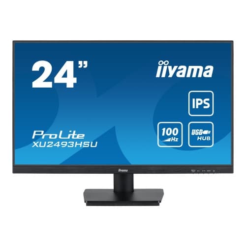 iiyama ProLite XU2493HSU-B7 - LED-skärm - Full HD (1080p) - 24" Svart