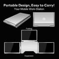 Miniatyrbild 7 av 7: Quad-Screen  S780 portable monitor 14"
