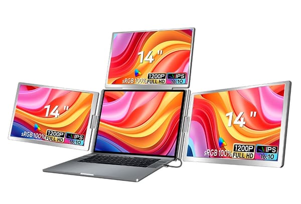 Quad-Screen S780 portable monitor 14"