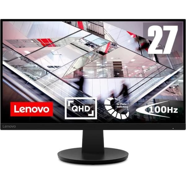 Skärm - LENOVO - N27q - 27 tum QHD - 100Hz - 4ms - Svart