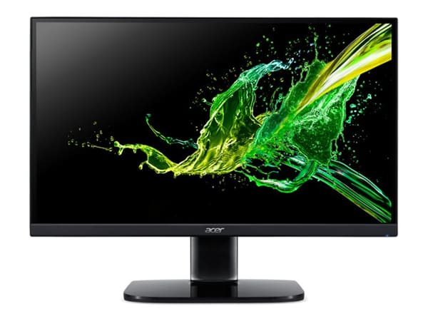 Acer - LCD-skjerm - 24" - 1920 x 1080 Full HD (1080p) - 250 cd/m² - 1 ms - svart Sort