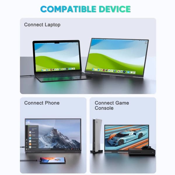 S46-1 portable monitor 18,5"