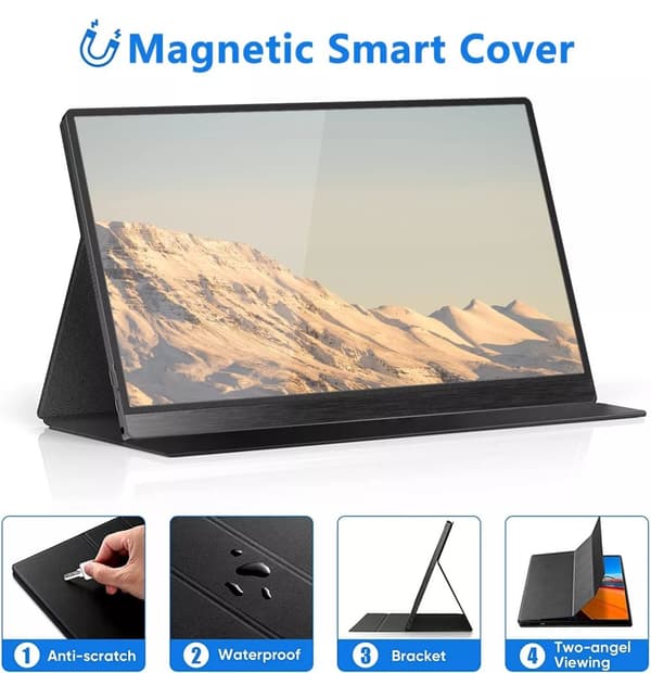 S27b-2 portable monitor 15,6" med touch screen