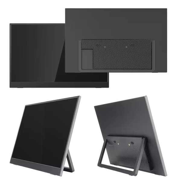 S27a-3 portable monitor 15,6" med inbyggt stöd