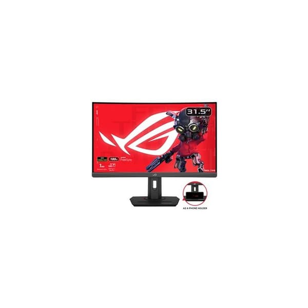 32' böjd QHD-skärm med en uppdateringsfrekvens på 180Hz och en svarstid på 1ms.