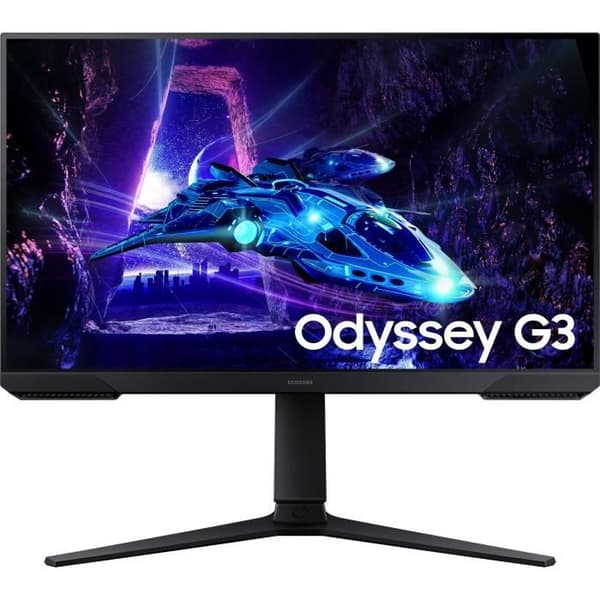PC-skärm - SAMSUNG - ODYSSEY G3 G30D - 24 FHD - VA-panel - 180Hz - 1ms - Pivot/orienterbar - 1 DP - Svart Svart