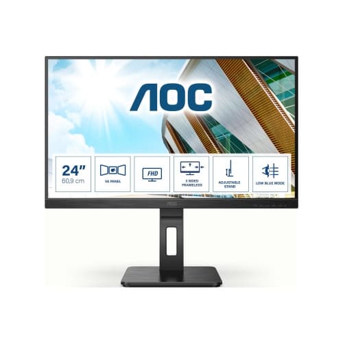 AOC Pro-line 24P2QM - P2 Series - LED-skärm - Full HD (1080p) - 24"