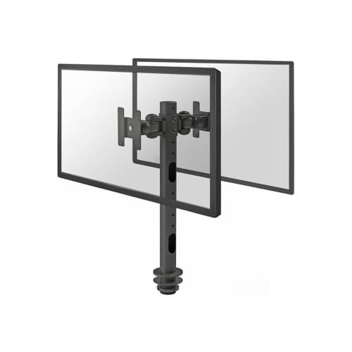 Neomounts FPMA-D050D monteringssats - fullständig rörelse - för 2 LCD-bildskärmar - svart Svart
