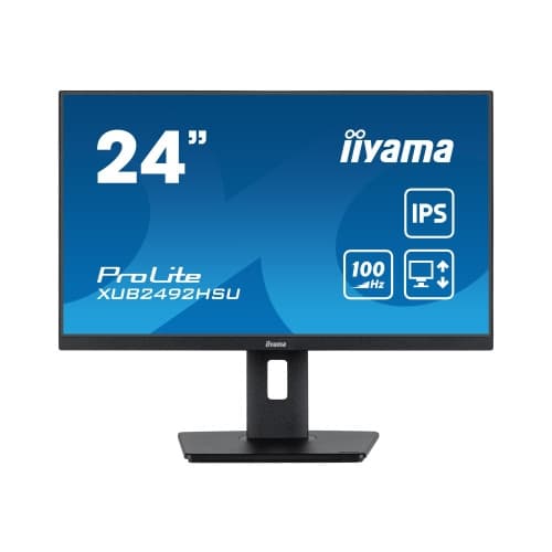 iiyama ProLite XUB2492HSU-B6 - LED-skärm - Full HD (1080p) - 24" Svart