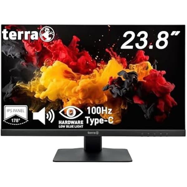 PC-skärm - TERRA - 2448W V3 - 23,8 tum - Full HD 1920 x 1080 - LCD Svart