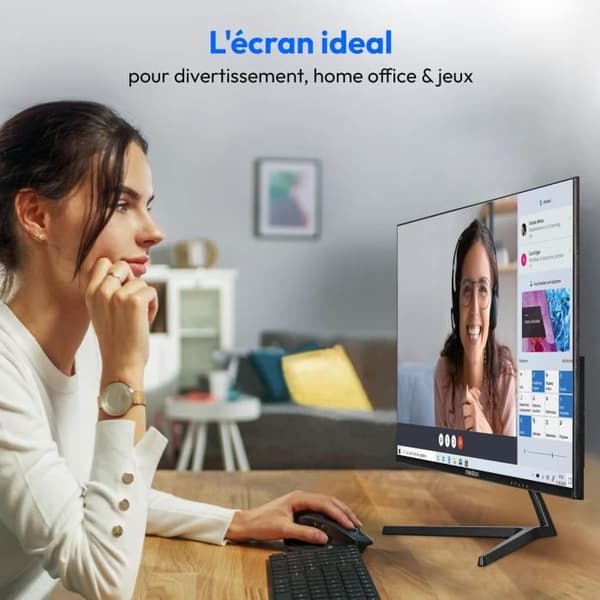 PC-skärm - MEDION - AKOYA P52218 MD 20150 - 54,6 cm (22'') Full HD - HDR10 - HDMI - Utan ram