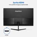 Miniatyrbild 5 av 6: PC-skärm - MEDION - AKOYA P52218 MD 20150 - 54,6 cm (22'') Full HD - HDR10 - HDMI - Utan ram