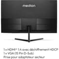 Miniatyrbild 6 av 6: PC-skärm - MEDION - AKOYA P52218 MD 20150 - 54,6 cm (22'') Full HD - HDR10 - HDMI - Utan ram