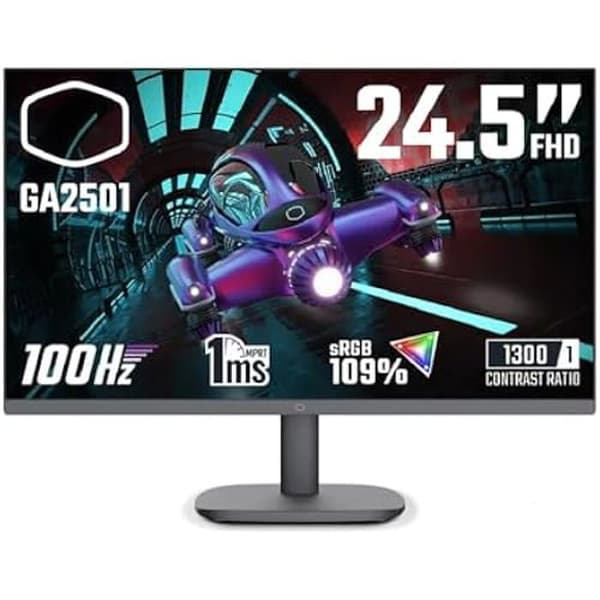 Skärm - COOLER MASTER - GA2501 - 24,5 tum - Full HD 1080p - 100Hz - Svart