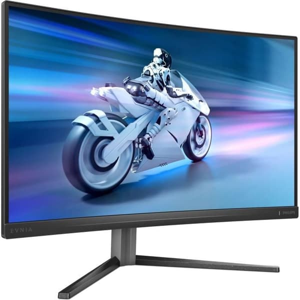 PC-skärm - PHILIPS - Evnia 27M2C5200W - 27" FHD - Curvad skärm Fast VA - 280Hz - 0,3ms - Höjdjusterbar/Pivot