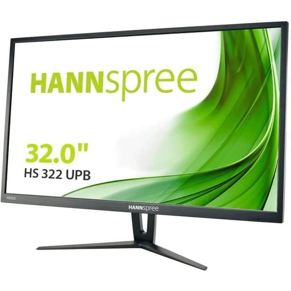 HANNSPREE HS 322 UPB 81,3 CM (32'') 2560 X 1440 PIXEL QUAD HD LED SVART Svart