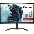 Miniatyrbild 1 av 6: PC-skärm - IIYAMA - GCB3280QSU-B2 - 31,5" QHD - VA - 180Hz - 0,2ms - HDMI/DP/USB HUB - Justerbar fot - Böjd 1500R - Svart