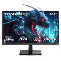 Miniatyrbild 1 av 2: TITAN ARMY Spelmonitor, 24,5 tum, 240Hz uppdateringsfrekvens, 1ms responstid,P2510H
