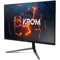 Miniatyrbild 1 av 2: KROM KERTZ - 24" RGB LED Gaming Monitor 200HZ, 1ms svarstid, FullHD (1920X1080px), HDR, AMD Freesync &amp; NVIDIA G-Sync,