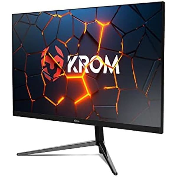 KROM KERTZ - 24" RGB LED Gaming Monitor 200HZ, 1ms svarstid, FullHD (1920X1080px), HDR, AMD Freesync &amp; NVIDIA G-Sync, Svart