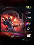 Miniatyrbillede 3 af 5: 27 Tommer Gaming Skærm, 170Hz Opdateringshastighed, 1ms Reaktionstid, 2560x1440 Opløsning
