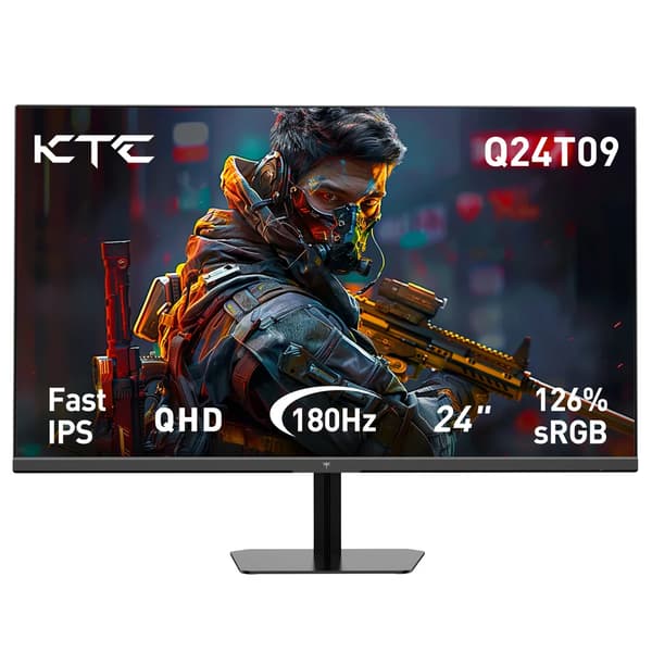 Gaming Monitor, 24-tommer QHD opløsning, 180Hz opdateringshastighed,Q24T09
