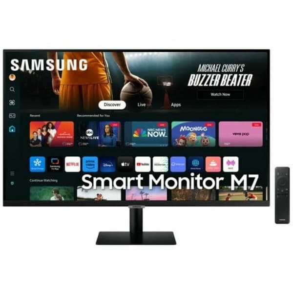 Gaming skærm Samsung 32" 4K Ultra HD LCD Sort
