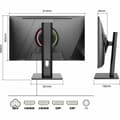 Miniatyrbillede 2 af 5: Skærm Japannext JN-27IPS165WQHDR-HSP WQHD 27"