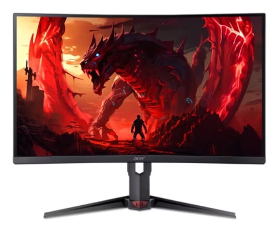 Acer XZ323QU P2, 80 cm (31.5"), 2560 x 1440 pixlar, Quad HD, 2 ms, Svart