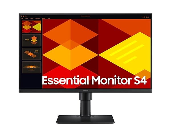 Samsung S406GD 24" Essential S4 FHD-monitor Svart