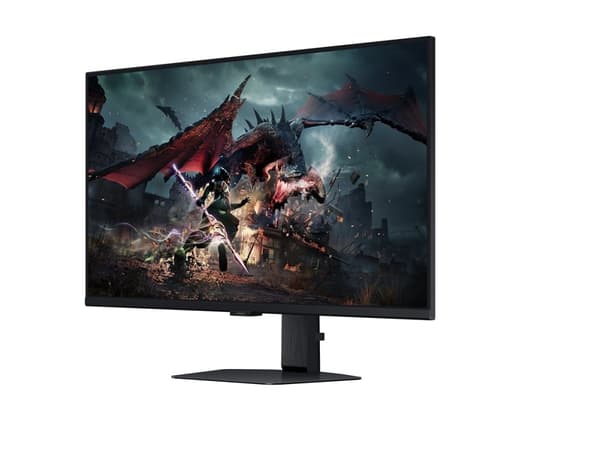 Samsung Odyssey G5 S32DG502EU - G50D Series - LED-skjerm - gaming - 32" - 2560 x 1440 QHD @ 180 Hz - IPS - 350 cd/m² - 1000:1 - DisplayHDR 400 - 1 ms Sort