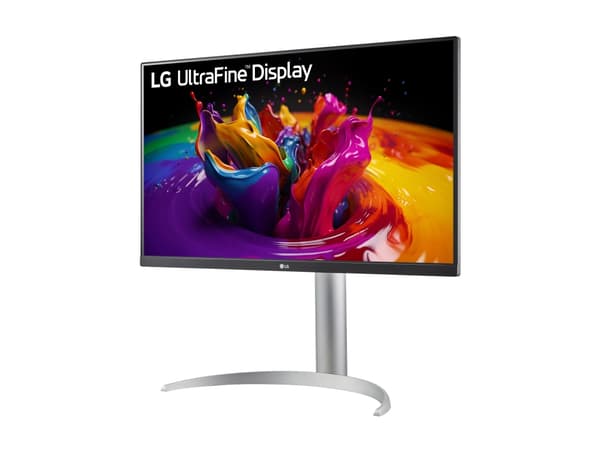 LG UltraFine 27UP650K-W - LED-skärm - 27" - 3840 x 2160 4K UHD (2160p) @ 60 Hz - IPS - 400 cd/m² - 1200:1 - DisplayHDR 400 - 5 ms - 2xHDMI, DisplayPo Vit