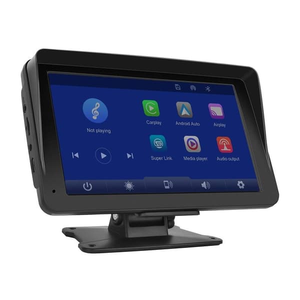 Skærm samochodowy 7.0" Podofo A3327 Carplay/Airplay/Android Auto, Bluetooth, Mirror Link