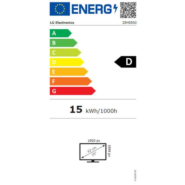 Skærm LG 25MS500-B Full HD 25" 100 Hz