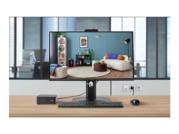 MSI PRO MP275QPDG - LED-skjerm - 27" - 2560 x 1440 WQHD @ 100 Hz - IPS - 250 cd/m² - 1300:1 - 1 ms - 2xHDMI, 2xDisplayPort, USB-C - høyttalere
