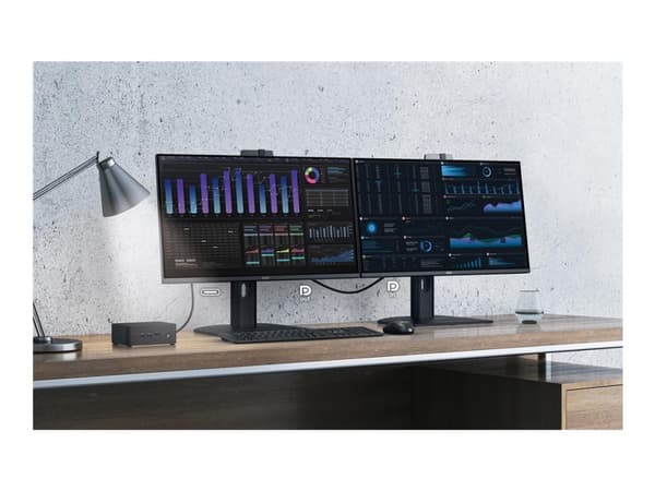 MSI PRO MP275QPDG - LED-skjerm - 27" - 2560 x 1440 WQHD @ 100 Hz - IPS - 250 cd/m² - 1300:1 - 1 ms - 2xHDMI, 2xDisplayPort, USB-C - høyttalere