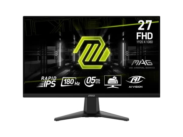 MSI MAG 275F dataskjerm 68,6 cm (27") 1920 x 1080 piksler Full HD Svart