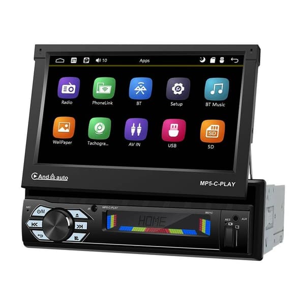 Autonäyttö 9,0" Podofo A3012 Carplay&Android Auto, Bluetooth, GPS, WIFI, USB
