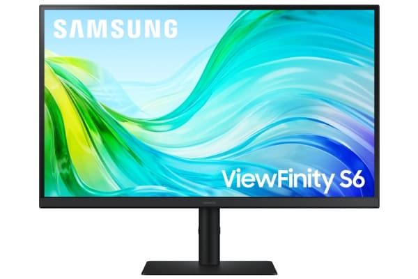 Samsung ViewFinity S6 S27F612EAU - S61F Series - LED-skjerm - 27" - 2560 x 1440 QHD @ 100 Hz - IPS - 300 cd/m² - 1000:1 - 5 ms - 2xHDMI, DisplayPort