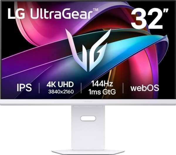 LG 32G810SA-W.AEU, 81,3 cm (32"), 3840 x 2160 pixlar, 4K Ultra HD, LCD, 1 ms, Svart