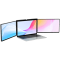 Miniatyrbillede 2 af 2: Bærbar Triple Monitor Skærmforlænger, 14" Full HD 1080P, 178° Synsvinkel,Triple Monitor