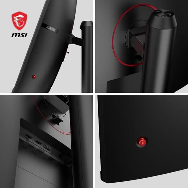 Kurvigt gaming-skärm - MSI - G32CQ5P - 31,5 tum - WQHD 2560 x 1440 - 170 Hz / 1 ms