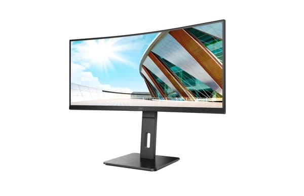 AOC P2 CU34P2A LED-skärm 86,4 cm (34") 3440 x 1440 pixlar Quad HD Black