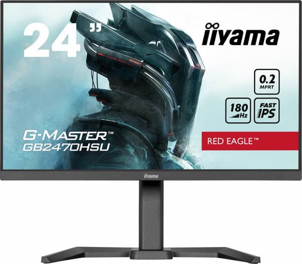 IIYAMA LED MONITOR 23,8" GB2470HSU-B6 180Hz Sort