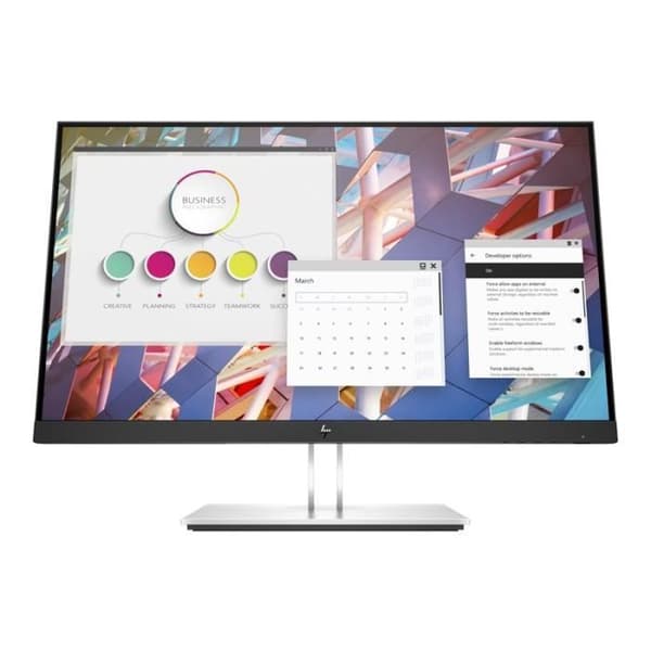 E-serien - LED-skärm - 23,8" (23,8" synlig) - 1920 x 1080 Full HD (1080p) @ 60 Hz - IPS - 250 cd/m² - 1000:1 Svart
