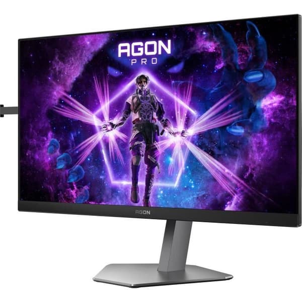PC-skärm - AOC - AG256FS - 24,5" FHD - IPS-panel - 390Hz - 0,3ms - Justerbar i höjdled - 2 HDMI 1 DP - Adaptive Sync - Svart